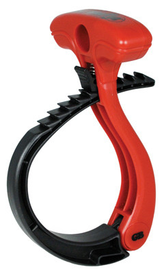 Extra-Large Cable Wraptor, Black/Red, 4-In.