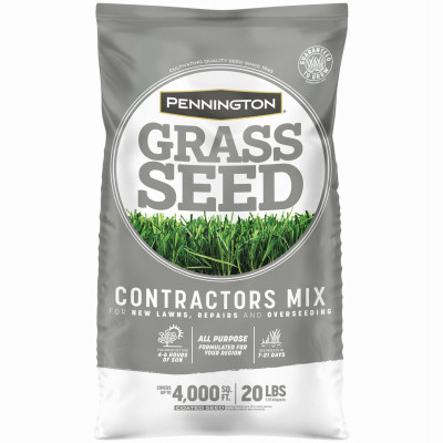Contractor Mix Grass Seed, Southern Mix, 20 Lbs.