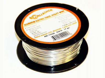 Wire Fence, 17-Ga. Aluminum, 250-Ft.