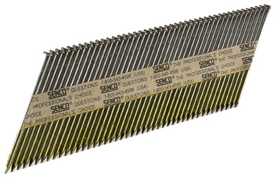 Collated Framing Nails, Clipped Head, 3-1/4 x .120 In., 2,500-Ct.