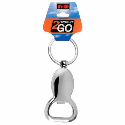 Bottle Opener/ Key Chain, Silver