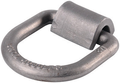 Surface Mount D-Ring Anchor, 1/2 In. (8 pieces)
