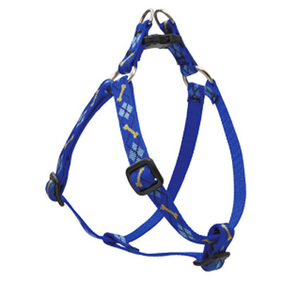 Step-In Dog Harness, Non-Restrictive, Dapper Dog, 1/2 x 12 to 18-In.