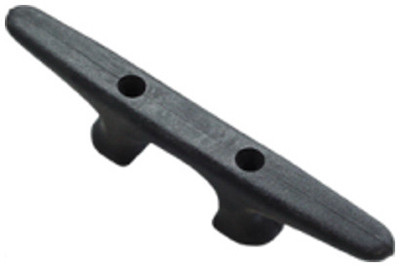 Dock Cleat, Black Nylon, 4.5 In.