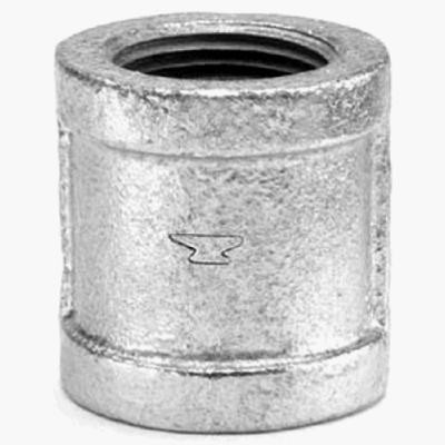 Galvanized Malleable Pipe Coupling, Right Hand, 2 In.