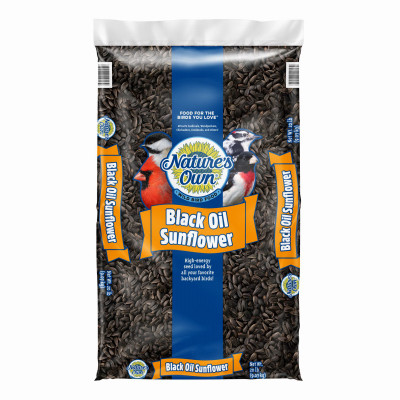 Black Oil Sunflower Seed Wild Bird Food, 20 Lb. Bag