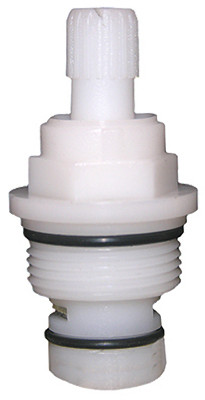 Lavatory & Kitchen Stem Deck For Phoenix Faucets, Hot & Cold, Plastic