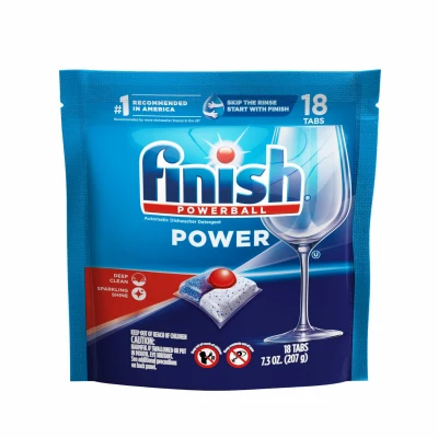 Powerball Classic Dishwasher Detergent Pod Tabs, 18-Ct.