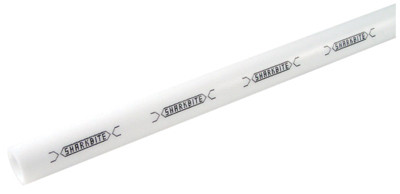 Pex Stick, White, 1/2 In. Copper Tube x 2 Ft.