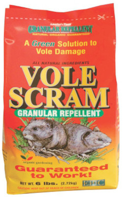 Vole Scram Granular Repellent, 6-Lbs.