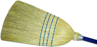 Blended Corn Bristle Household Broom, 4 Sews