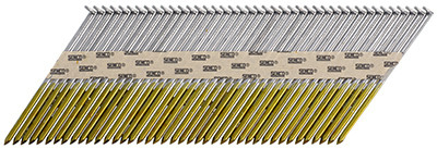 Collated Framing Nails, 30 Degree, Bright Finish, .120 x 3 In., 2,500-Ct.