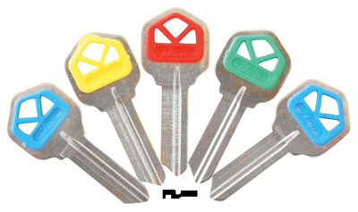 Key Blank, Kwikset, Plastic Head (5 pieces)