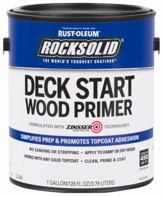 RockSolid Deck Start Damp/Dry Wood Primer, Gallon (2 pieces)
