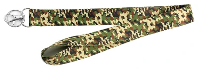 Lanyard With Metal Clip, Camouflage, 1 x 18 In. (5 pieces)