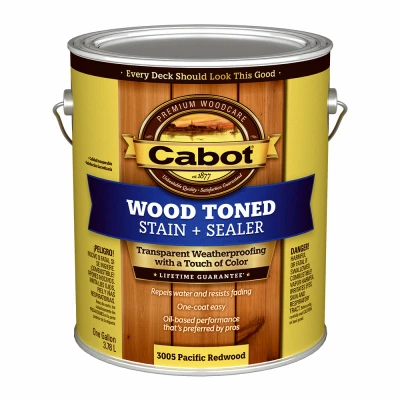 Wood Tone Deck & Siding Stain, Pacific Redwood, Gallon