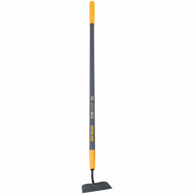 Garden Hoe, 54 In. Fiberglass Handle, Cushion Grip