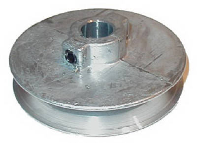 Single V-Groove Die Cast Pulley, 0.625 x 2.5 In.