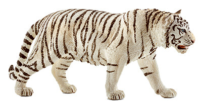 White Tiger Toy Animal Figure, Ages 3 & Up (5 pieces)