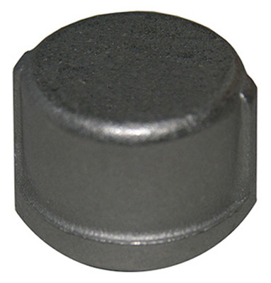 Stainless Steel Pipe Cap, 1/2 In.