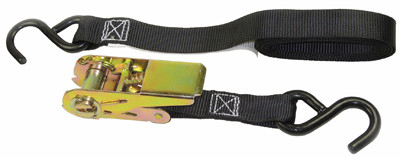 Ratchet Tie Down, 1 In. x 10 Ft., 4-Pack