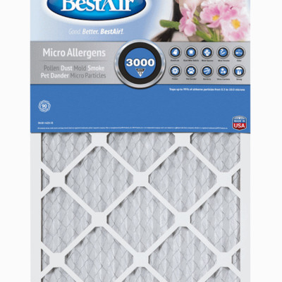 16x25 x 1 In. MERV 13 Furnace Filter, 90 Days (6 pieces)