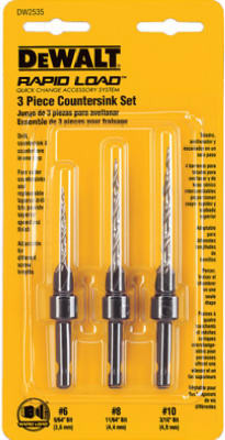 Countersink Set, 3-Piece