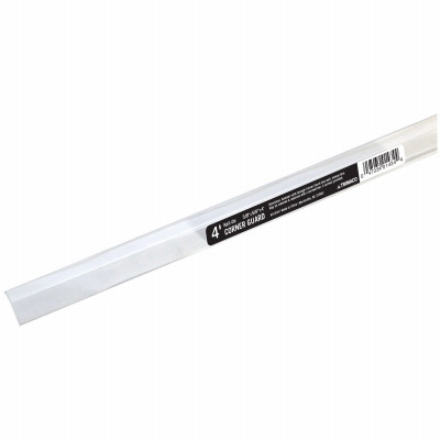 Corner Guard, Self-Tap Nails, Clear, 5/8-In. x 4-Ft. (18 pieces)