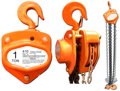 Chain Block, 10 Ft. Lift, 1-Ton