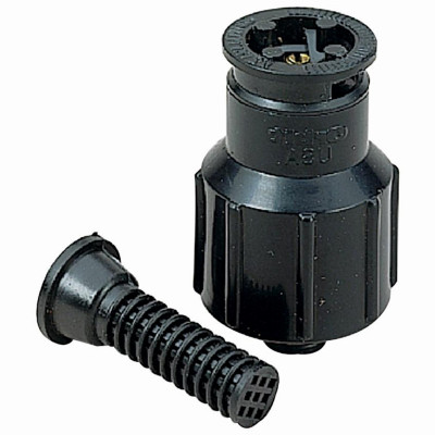 Irrigation Shrub Head Sprinkler, Half Pattern, Plastic Pop-Up