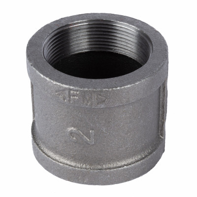 1 In. Black Pipe Coupling
