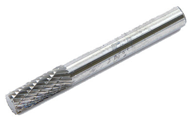 Tungsten Carbide Burr, .25-In., Cylindrical, SA1