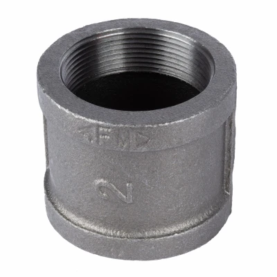 1-1/4 In. Black Pipe Coupling