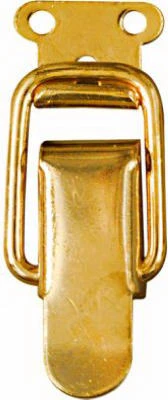 Brass Cabinet Catch,  2-1/4 x 7/8 In., 2-Pk.