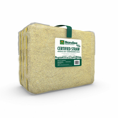 Certified Straw, Grab N Go Bale, 3.6-Cu. Ft.