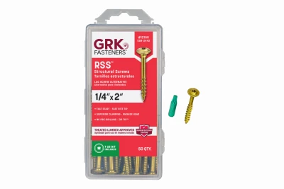 GRK RSS 1/4" x 2" Screws 50-Ct.