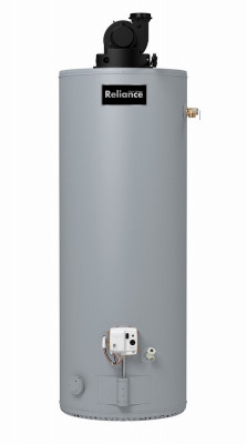 Short Power Vent Water Heater, Natural Gas, 50 Gallons