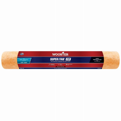 Super Fab Paint Roller Cover, Shed Resistant, 3/8-In. Nap, 18-In.