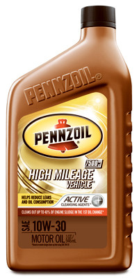 High-Mileage Motor Oil, 5W-20, 1 Qt.