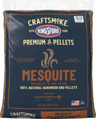 Kingsford Craftsmoke Premium Pellets, BBQ Pellets for Grilling, Mesquite, 20 Pounds