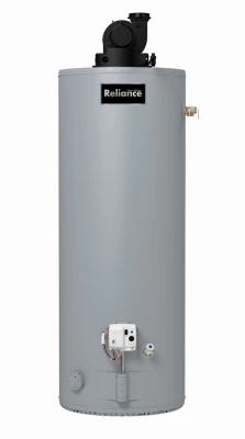 Power Vent Water Heater, Short, Natural Gas, 40 Gallons