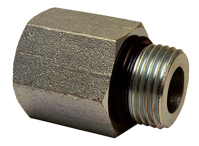 Hydraulic Adapter, 5/8-In. Male 0-Ring Boss x 1/2-In. FP