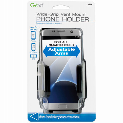 Vent Mount Phone Holder, Black