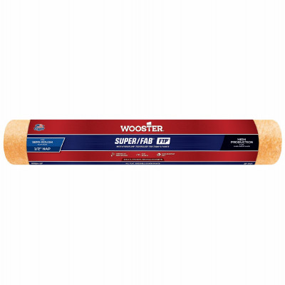 Super Fab Paint Roller Cover, Shed Resistant, 18 x 1/2-In. Nap