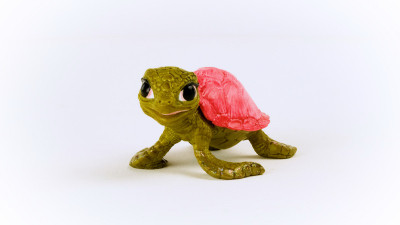 Pink Sapphire Turtle Toy Animal Figure, Ages 3 & Up (3 pieces)
