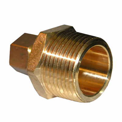 3/8 In. Compression x 3/4 In. MPT Brass Adapter