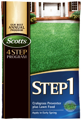 Step 1 Crabgrass Preventer plus Lawn Food, 40.28 Lbs., Covers 15,000 Sq. Ft