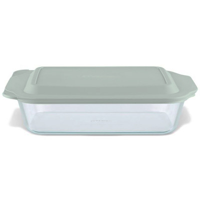 Baking Dish, Sage Lid, 7 x 11-In. (4 pieces)