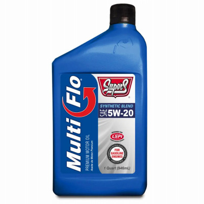 5W-20 Synthetic Blend Motor Oil, Qt.