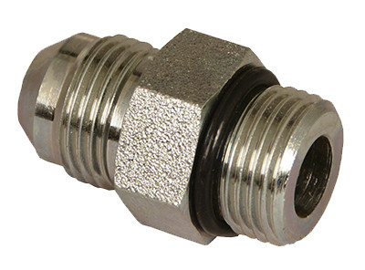 Hydraulic Adapter, 1/2-In. Male JIC x 1/2-In. Male 0-Ring Boss
